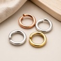 Anellini argento 925 aperti 6mm filo spessore 1mm 20pz Gioie d'Oriente