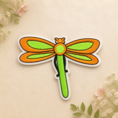 Toppe termoadesive libellula animale...