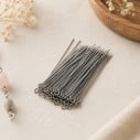 Chiodini occhiello 3.6mm in acciaio filo 0.6mm 40mm 30pz gioiedoriente
