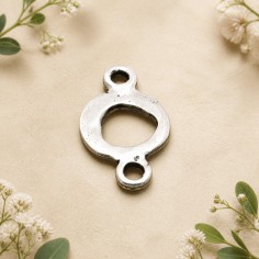 Ciondolo Zama inframezzo piccolo 20x12 mm 10 Pz Gioie d'Oriente 2