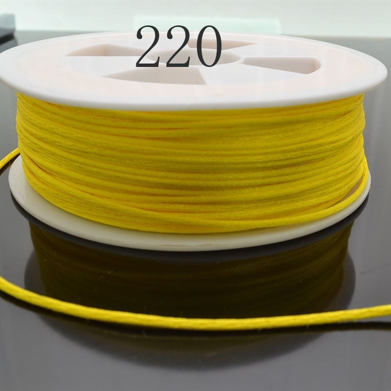 Coda di topo filo raso poliestere 1 mm 5 mt - Gioie d'Oriente