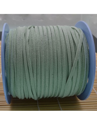 Filo in alcantara qualità superiore per bigiotteria alto 3 mm 1 mt