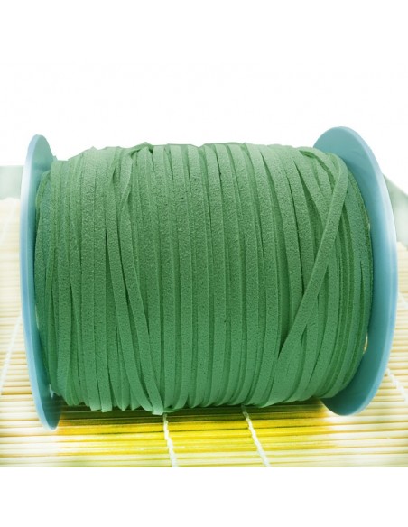 Filo in alcantara qualità superiore per bigiotteria alto 3 mm 1 mt