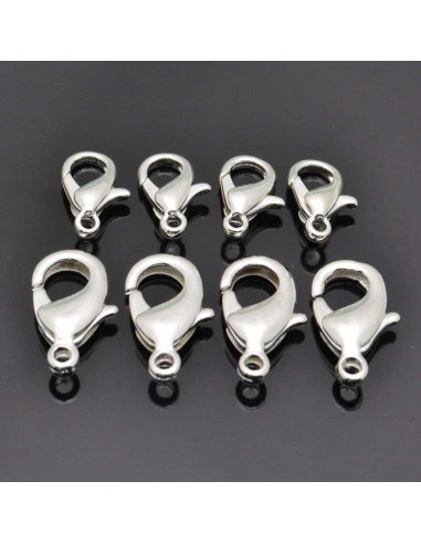 Chiusure moschettone colore Argento in ottone - Varie misure | GDO
