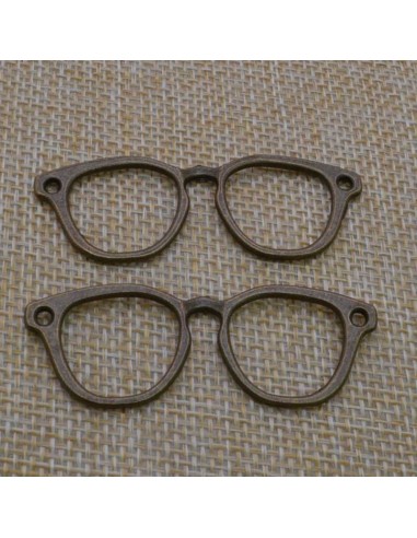 Connettore occhiali in lega di metallo variante bronzo 18.5x55 mm Gioie d'Oriente