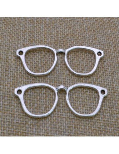 Connettore occhiali in lega di metallo variante argento 18.5x55 mm Gioie d'Oriente