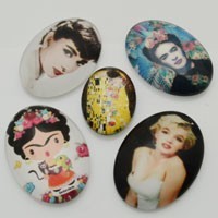 Cabochon con disegni 